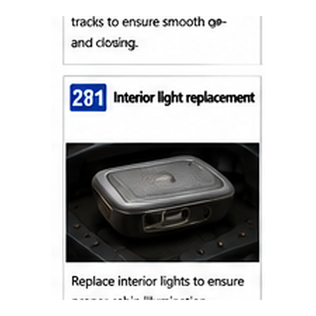 Interior Light Replacement