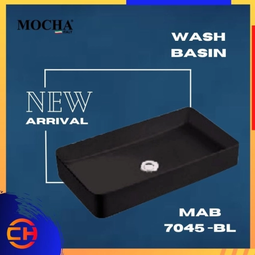 MOCHA WASH BASIN MAB7045 -BL  (L 610MM - W 350MM - H 115MM)