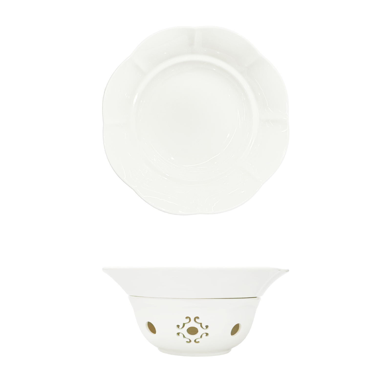 YX-BC-10.5'' Blooming Insulated Bowl （SET）10.5 绽放保温碗（套）