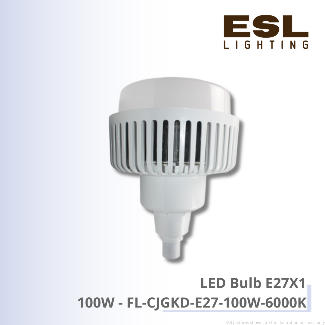LED Bulb E27X1 100W - FL-CJGKD-E27-100W-6000K