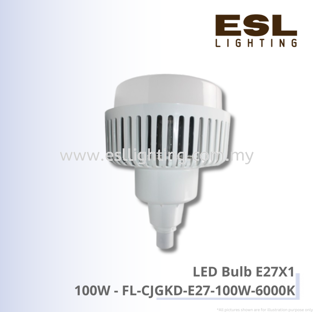 LED Bulb E27X1 100W - FL-CJGKD-E27-100W-6000K