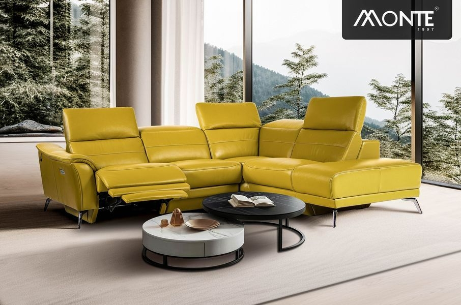 L-Shape Leather Sofa