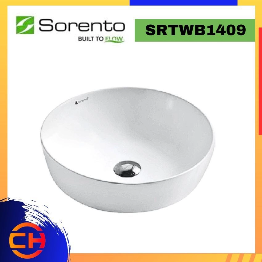 SORENTO ULTRA THIN EDGE BASINS SRTWB1409 ( L415xW415xH135mm ) 