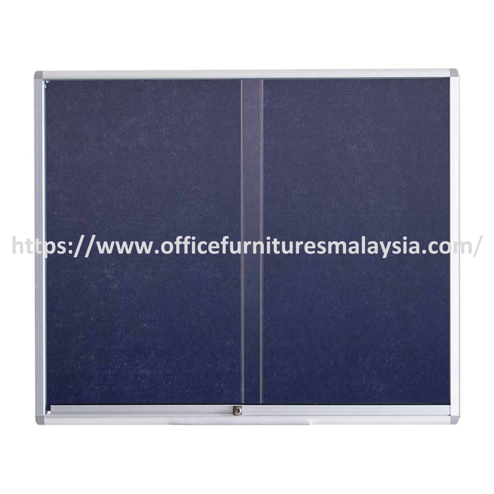 3 ft x 4 ft Sliding Glass Door With Notice Velvet Board OFMVG34