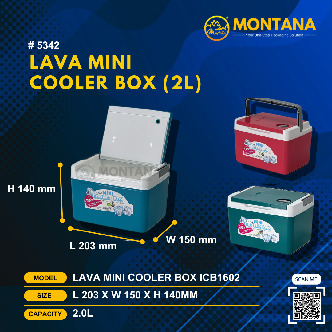 (5342) LAVA MINI COOLER BOX (2L)