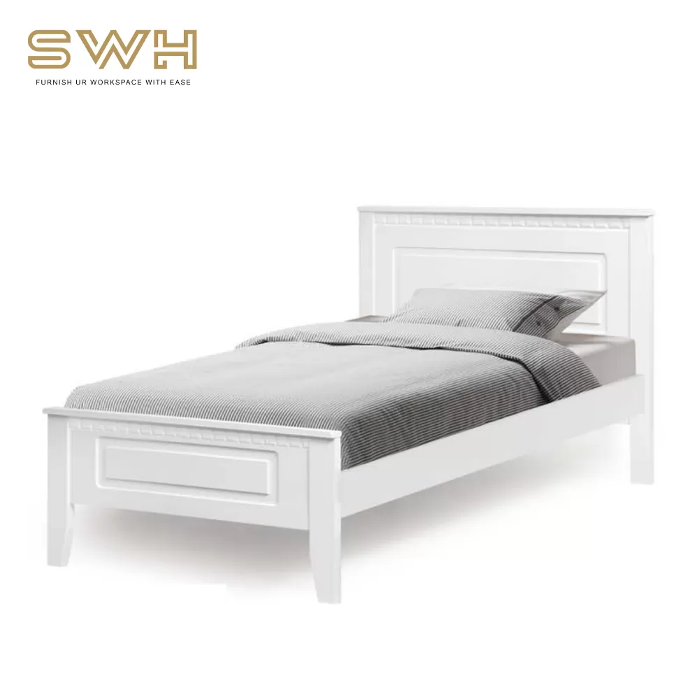 KP DARWISH ( W ) Single Super Single Solid Wood Bed Frame | Bedroom Furniture Store