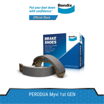 Bendix Rear Brake Shoes for Perodua Myvi 1st Generation (DS0042B)