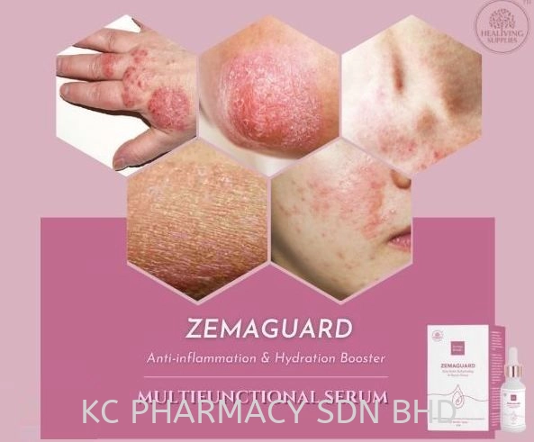 (HOT PRODUCT) DERMA HEALTH Zemaguard 50ml (Skin Relief, Rehydrating & Repair Serum)