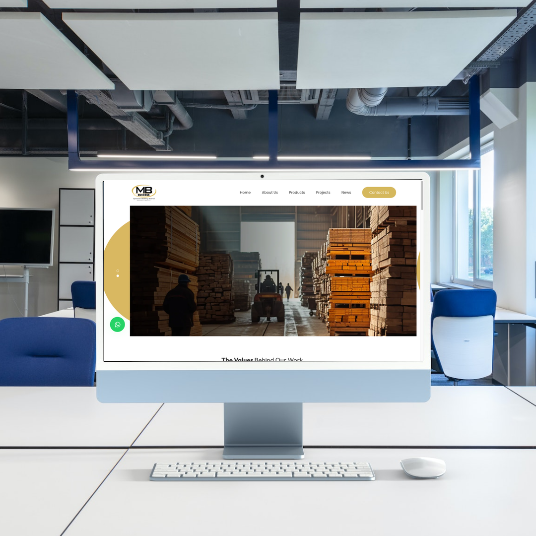 Building & Construction Materials Supplier Website Design & SEO | Penang