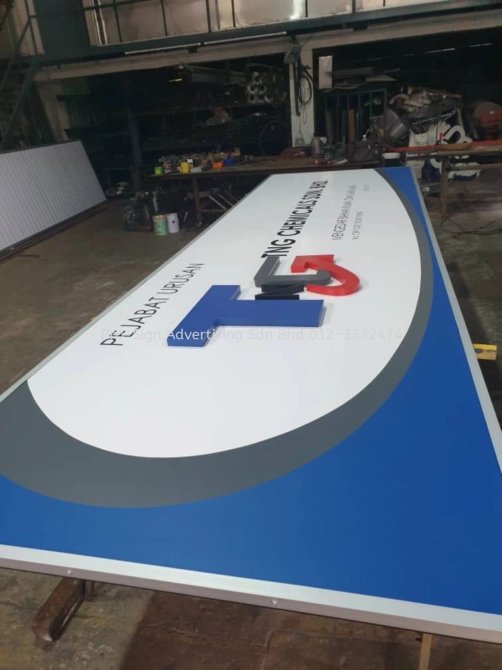 3D SIGNBOARD AND ACRYLIC PANEL (TNG, KUALA LANGAT, 2020)