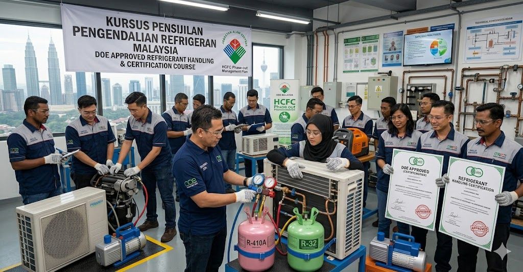 refrigerant handling course with certification Malaysia