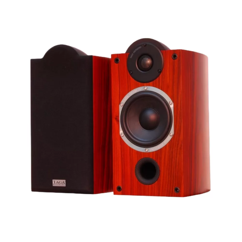 Taga Platinum S-40 SE Bookshelf Speaker (Rosewood veneer with clear gloss piano lacquer)