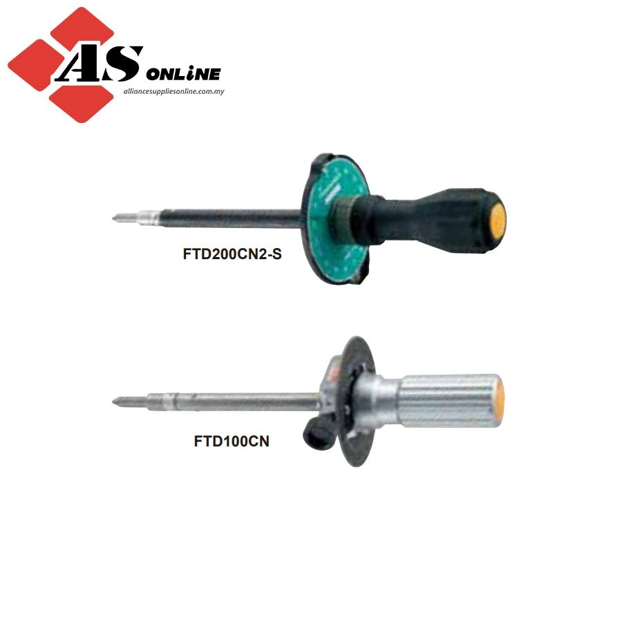 TOHNICHI Dial Indicating Torque Screwdriver with Memory Pointer / Model: FTD100CN2-S