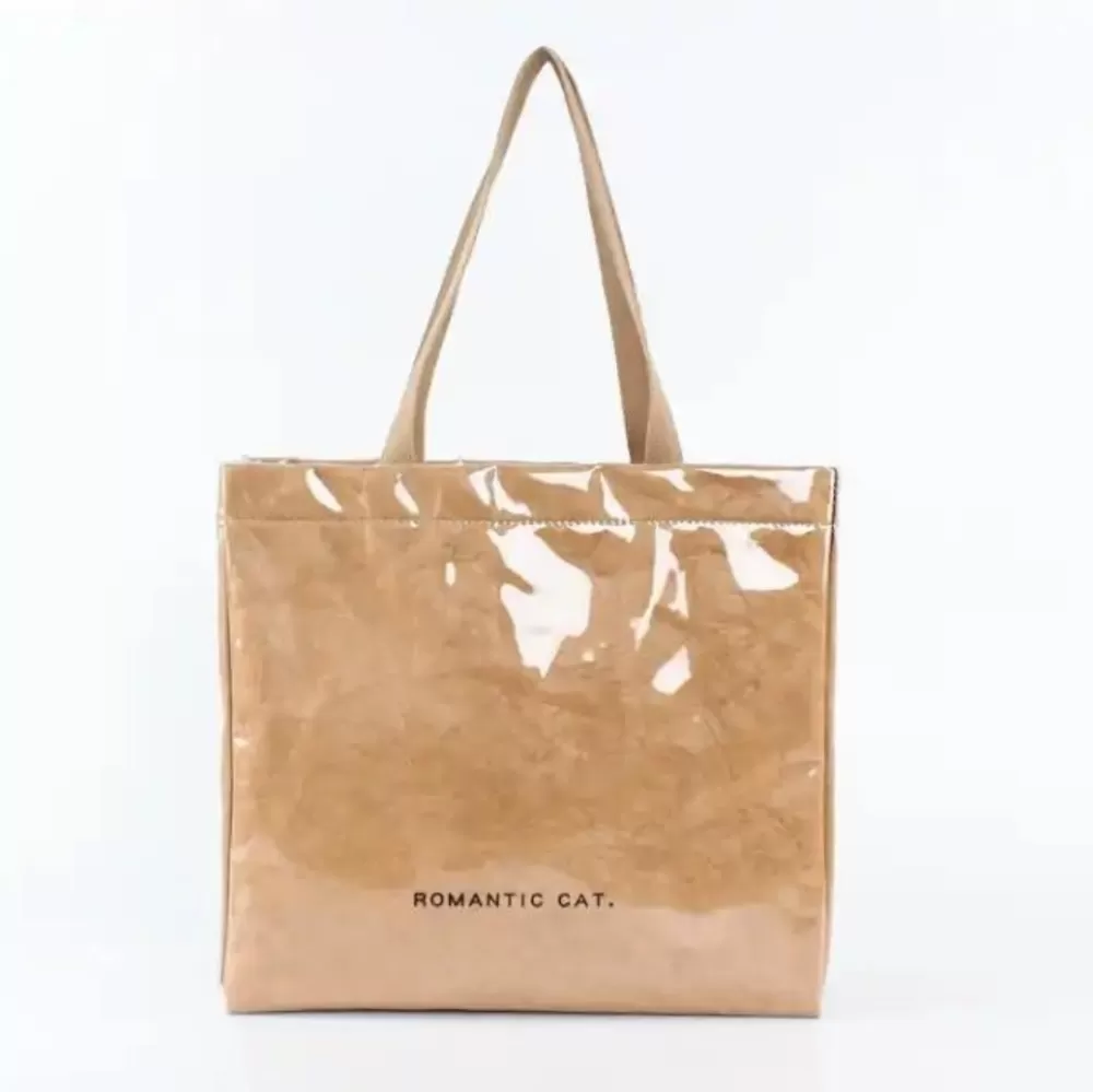 Eco Friendly Kraft Paper Tote Bag  01