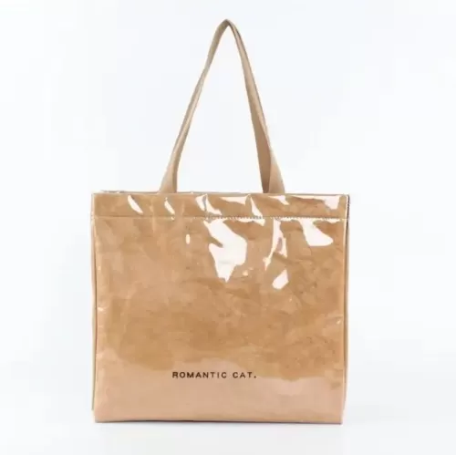 Eco Friendly Kraft Paper Tote Bag  01