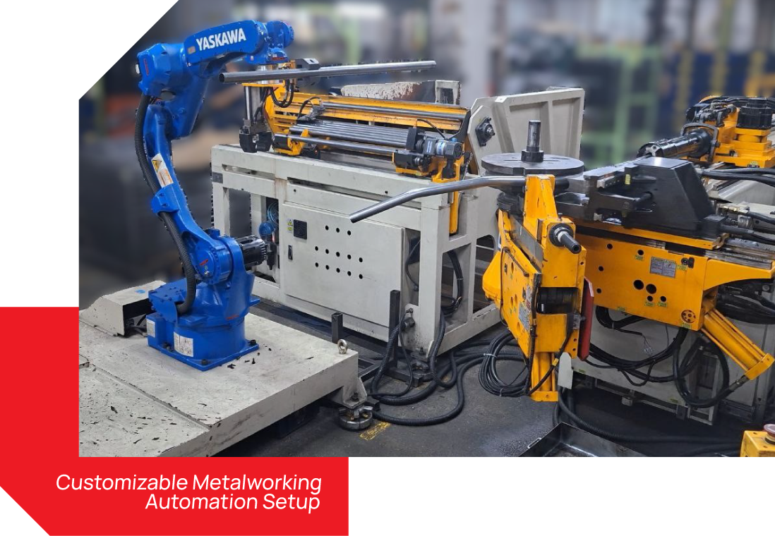 Customizable Metalworking Automation Setup