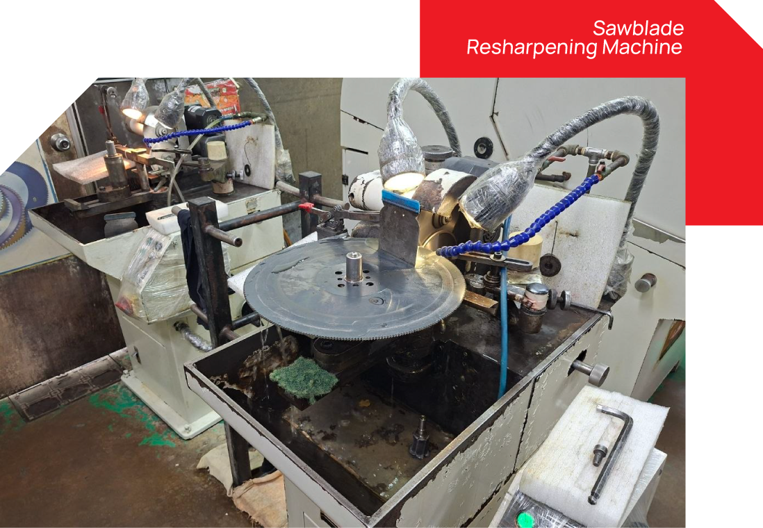 Sawblade Resharpening Machine