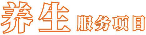 养生服务项目