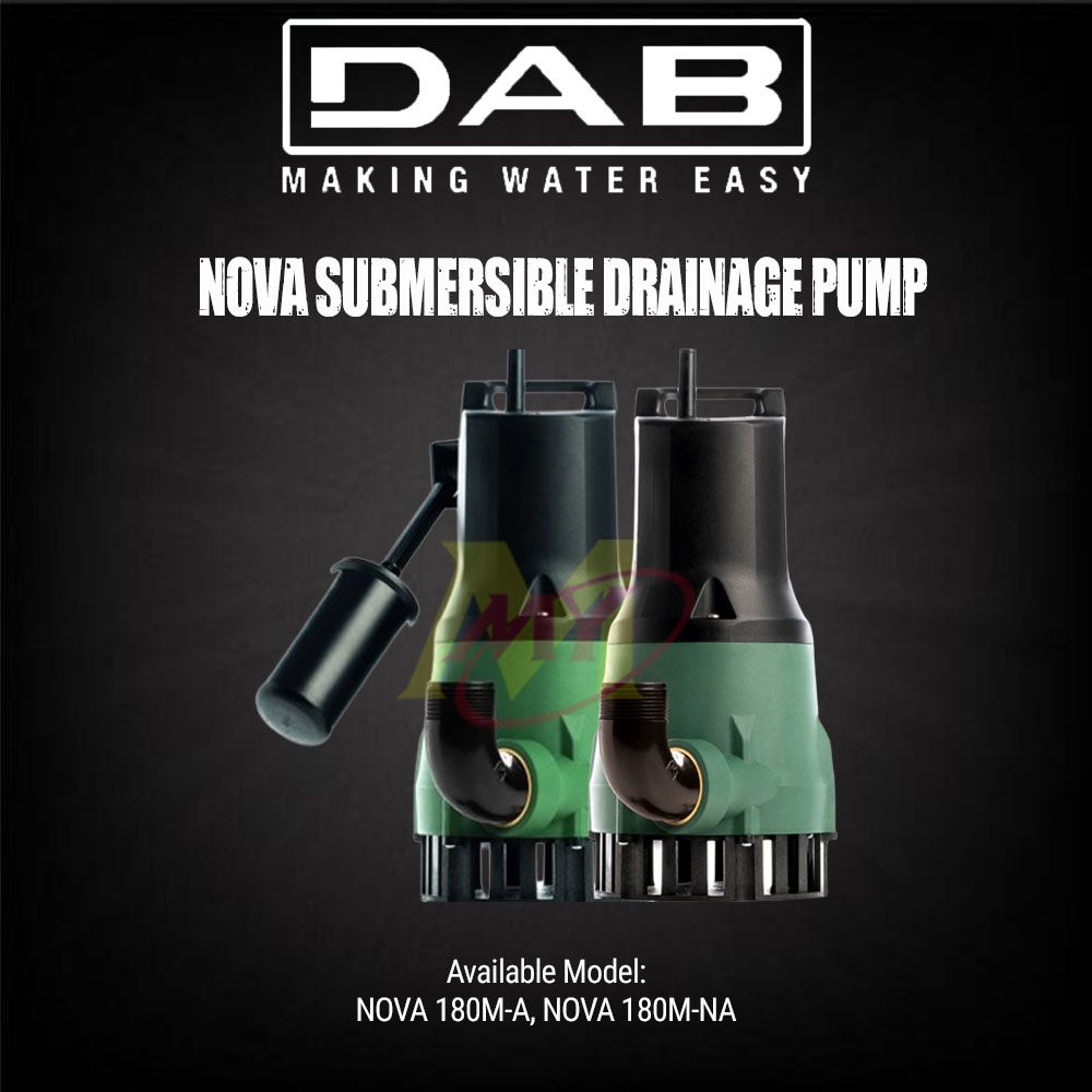 DAB Nova 180M-NA/NOVA 180M-A Submersible Drainage Pump 240V [Code: 5950]