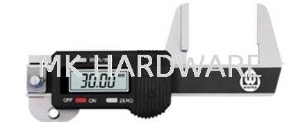 DIGITAL THICKNESS GAUGE WITH SINGLE WIDE MEASURING FACE 214-8784