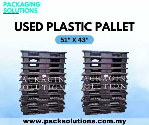 Used Plastic Pallet - 51" X 43"