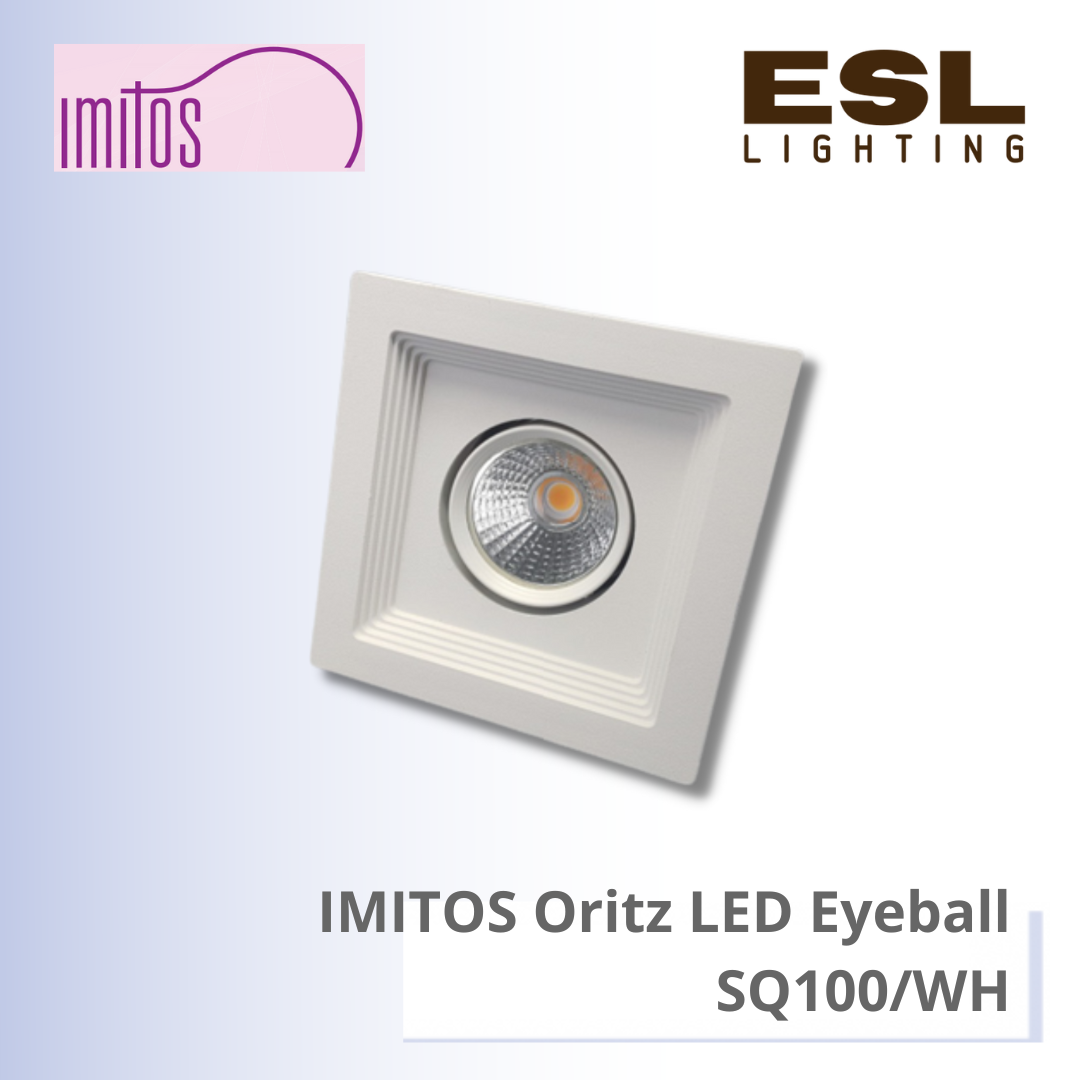 IMITOS Oritz LED EYEBALL 14W - SQ 100/WH