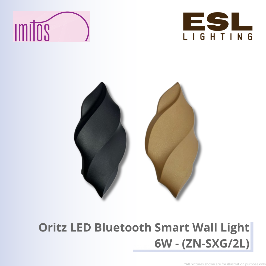 IMITOS Oritz LED Bluetooth Smart Wall Light 6W - ZN-SXG/2L