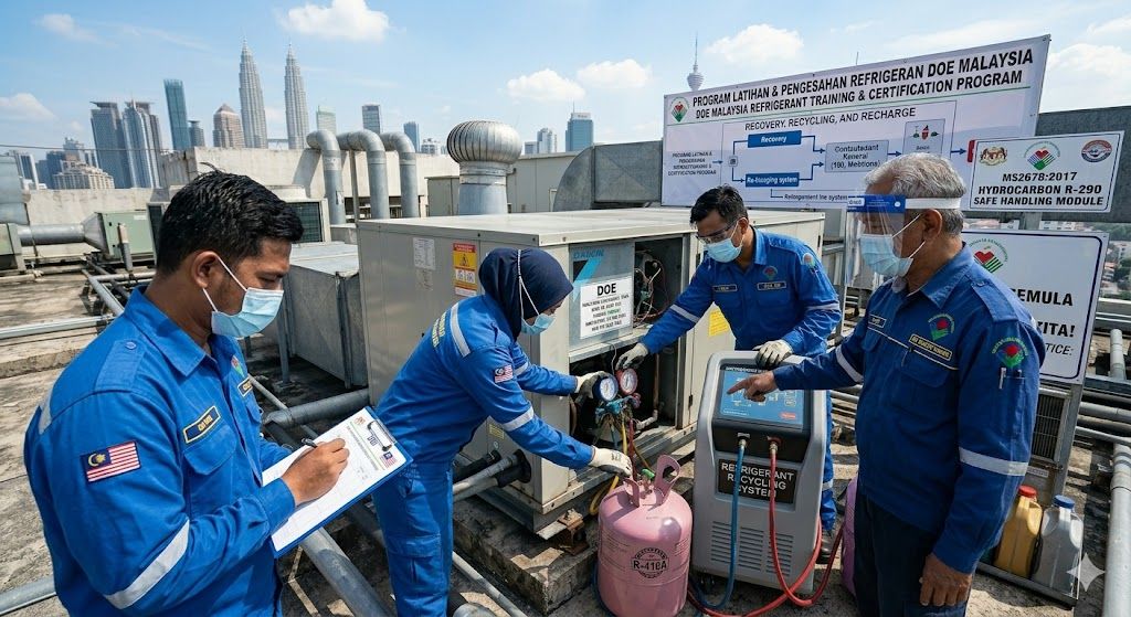 DOE Malaysia refrigerant training program