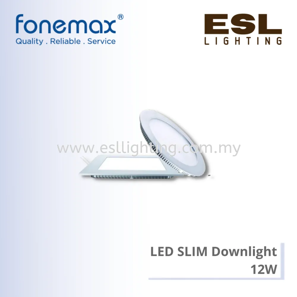 FONEMAX LED SLIM Downlight 12W - 150S