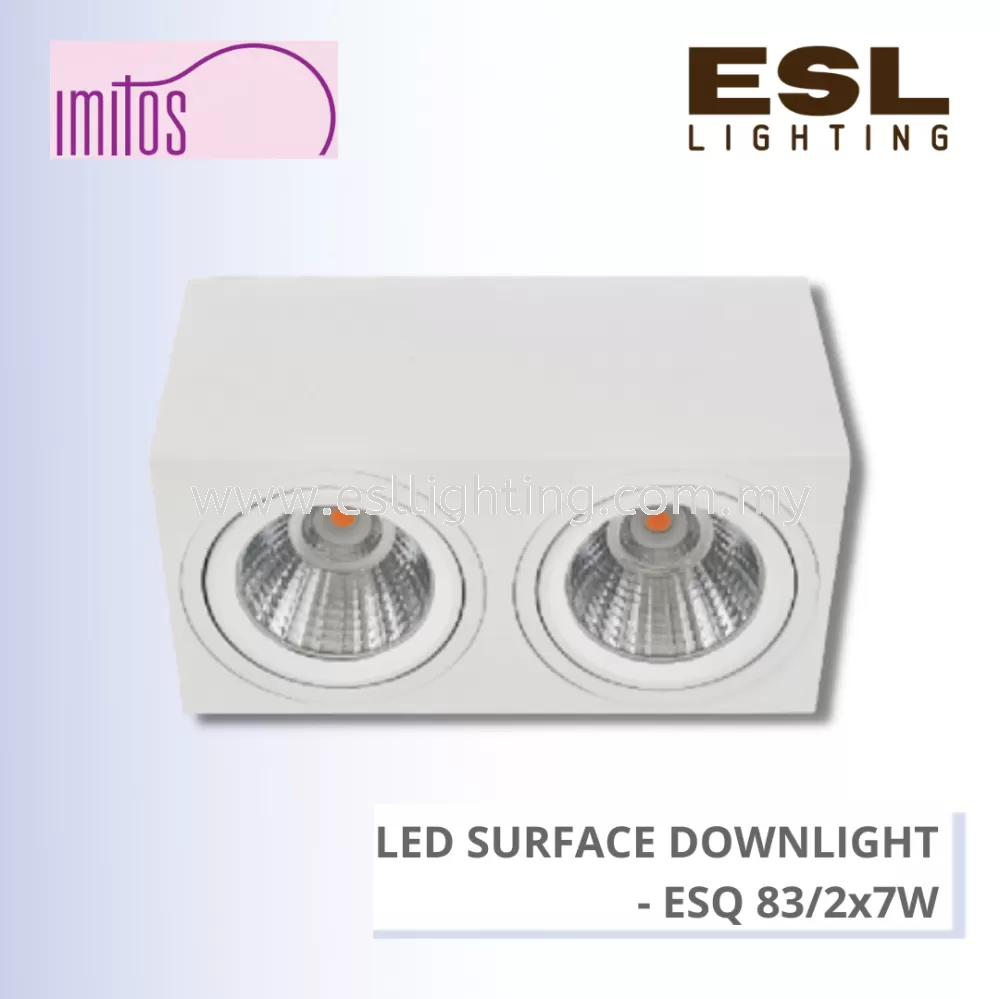 IMITOS LED SURFACE EYEBALL 2x7W - ESQ83/2x7W