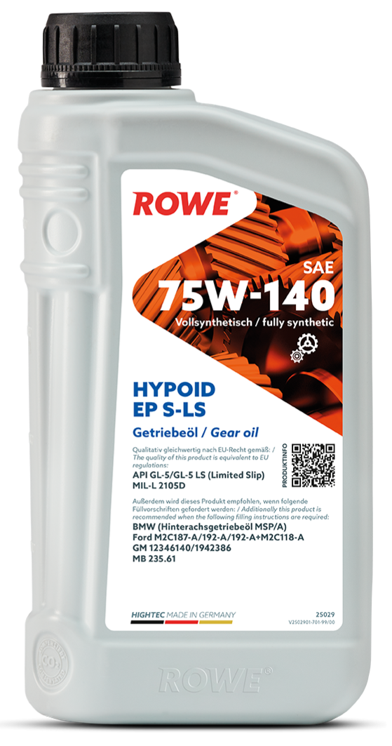 HIGHTEC HYPOID EP SAE 75W-140 S-LS