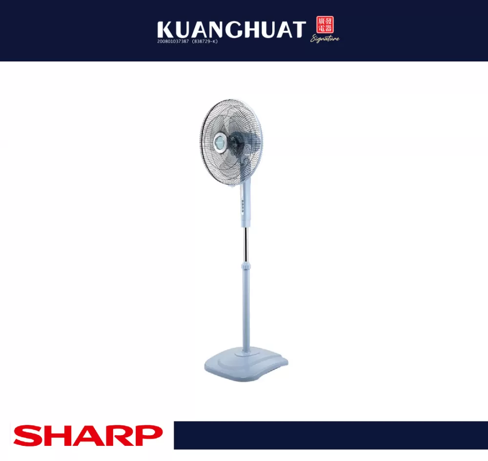 SHARP 16" Stand Fan PJS169BL/GY