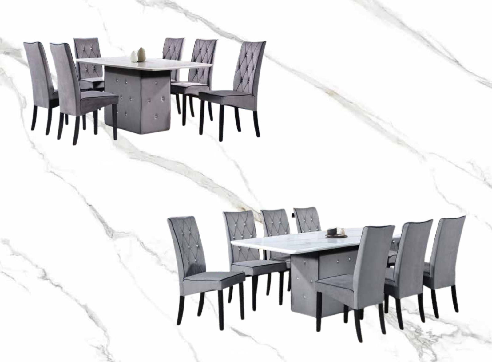 DINING SET (PLZ MT-393-K+393 LEG)