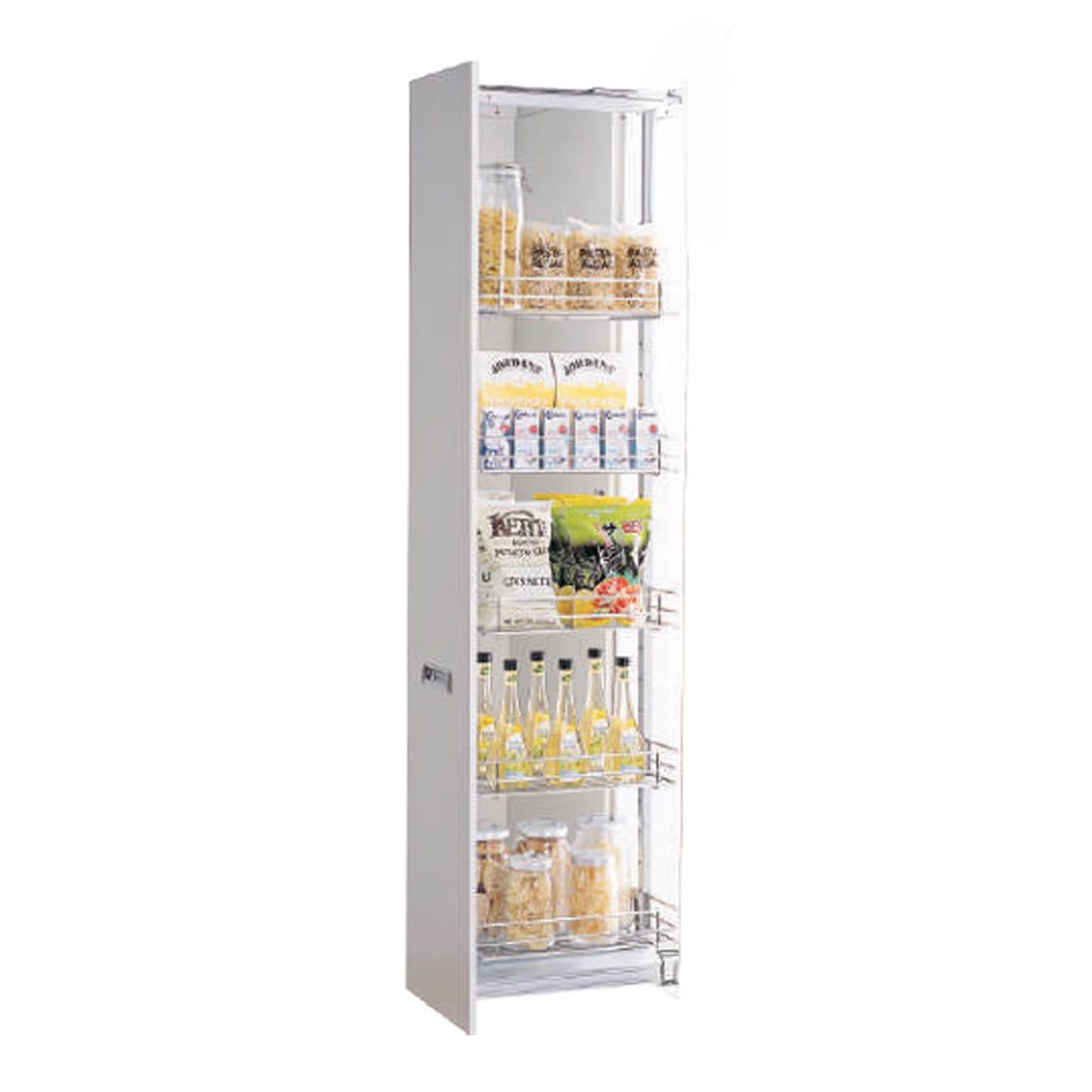 Full Extension Larder Unit (6-Tiers & 5-Tiers) #BLP-W19/20/25-365-SCH