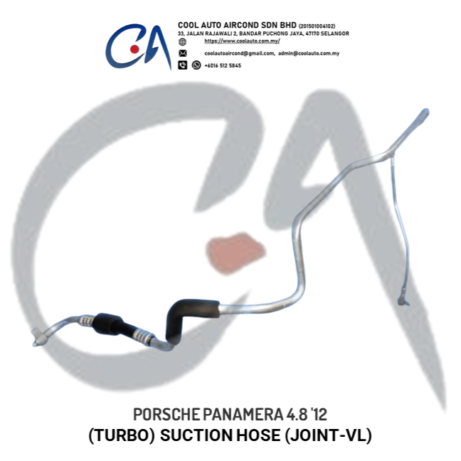 PORSCHE PANAMERA 4.8 '12 (TURBO) SUCTION HOSE (JOINT-VL)