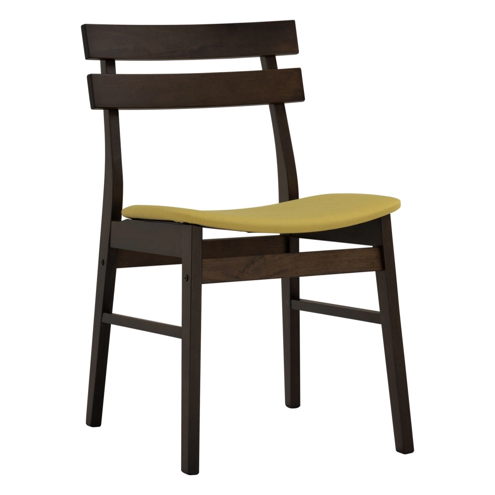 Augustus Dining Chair (Green Fabric Seat) *CLEARANCE