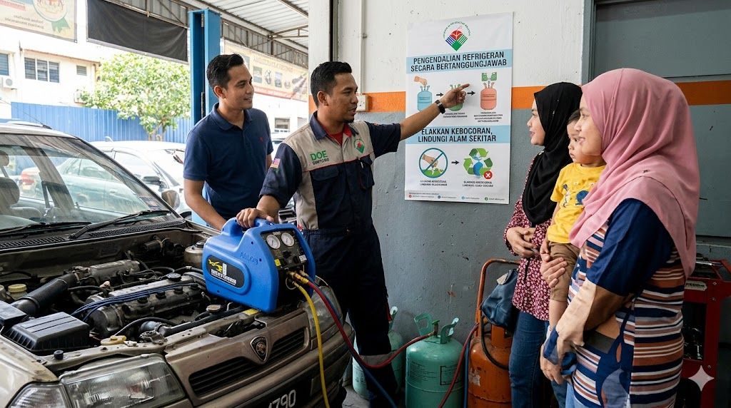 DOE Malaysia refrigerant environmental containment rules