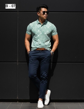 Custom Batik Sublimation T-Shirt