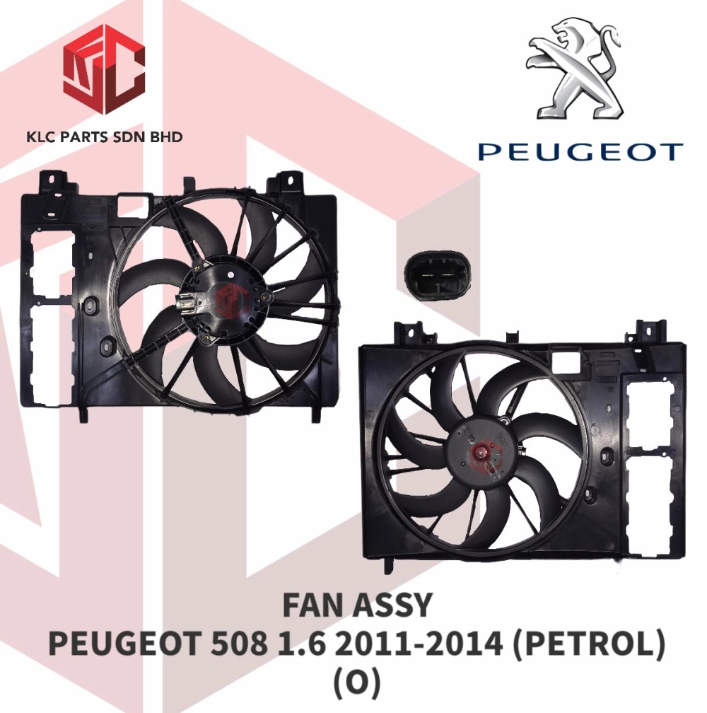 FAN ASSY PEUGEOT 508 1.6 2011-2014 (PETROL) (O)