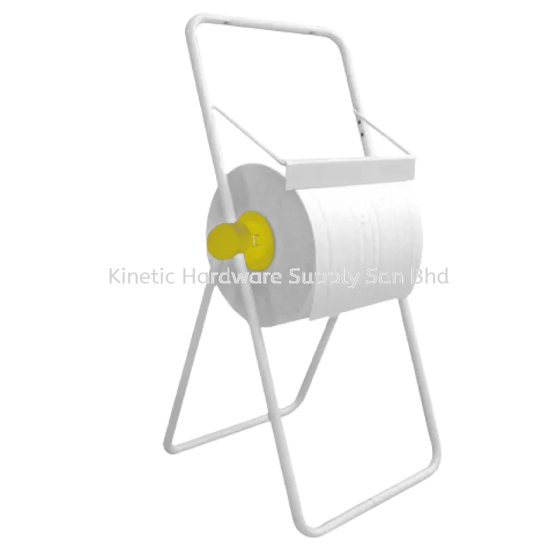 QTS® FLOOR DISPENSER (STAND) FOR INDUSTRIAL PAPER WIPING ROLL