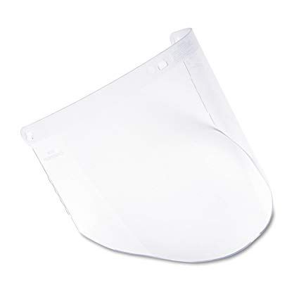 3M™ Clear Propionate Faceshield W96, 82700-00000, Molded