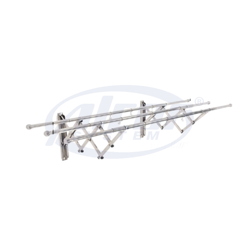 3 Bars Adjustable Clothes Hanger #CLH-SY531-3-SS