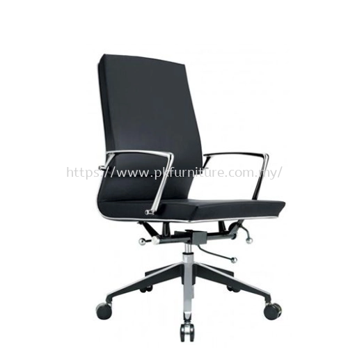 EXECUTIVE LEATHER CHAIR - PK-ECLC-4-M-C1 - COLONNI MEDIUM BACK CHAIR