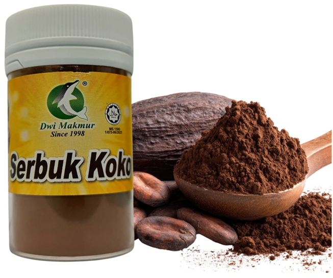 Cocoa Powder 35 Grams RM4.25 X 6 Units C.Dwi Makmur
