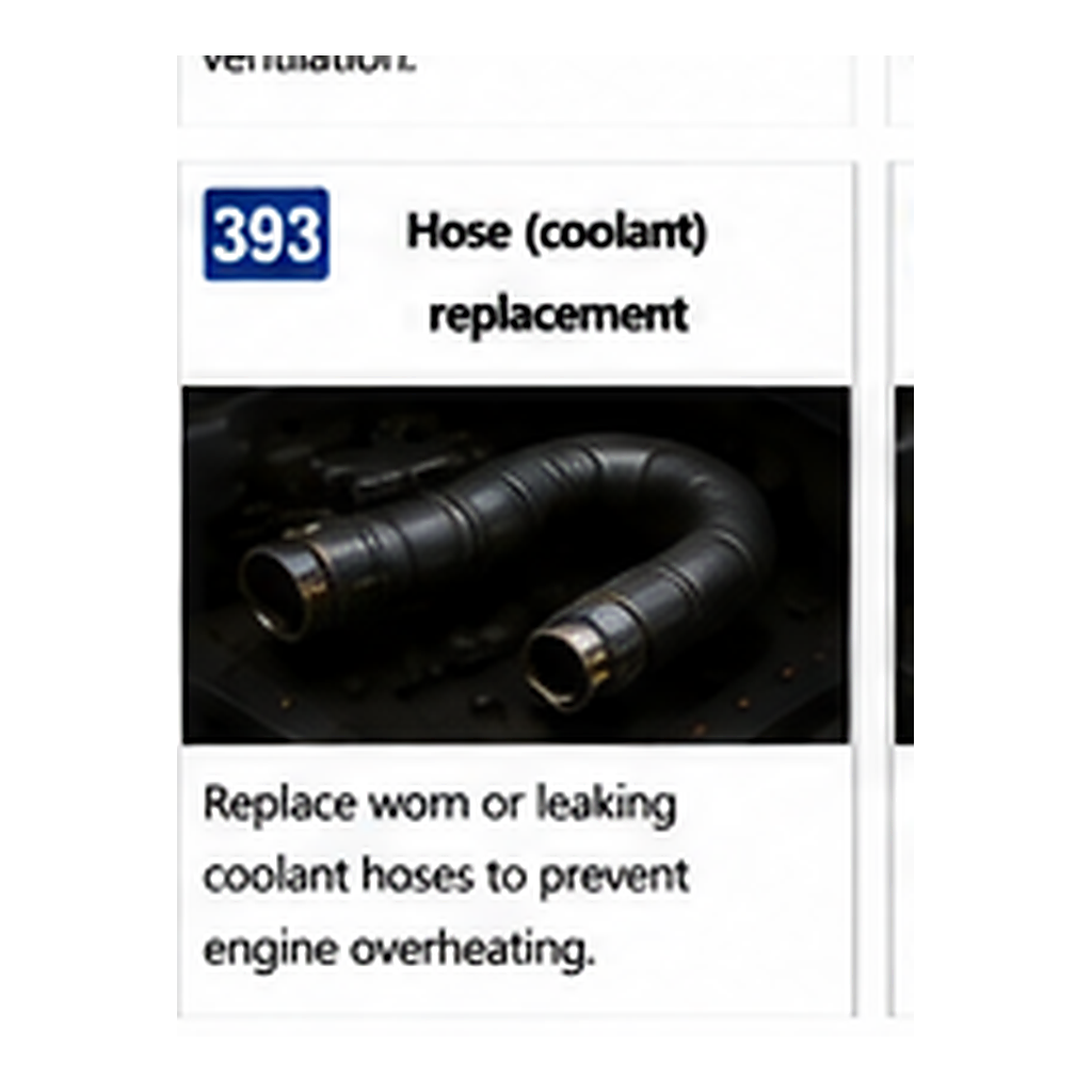 Hose Coolant Replacement