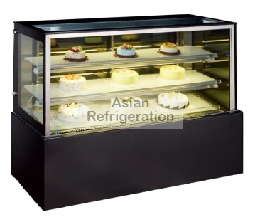 Premium Black Colour Marble Cake Showcase (5ft) PROMOTION