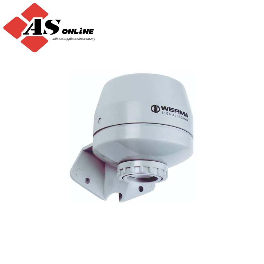 WERMA 119 Series Buzzer Wall 24V, IP65 80 dB @ 1m, AC/DC, 2-Tone / Model: ASRC119.483.15 / 119.483.15