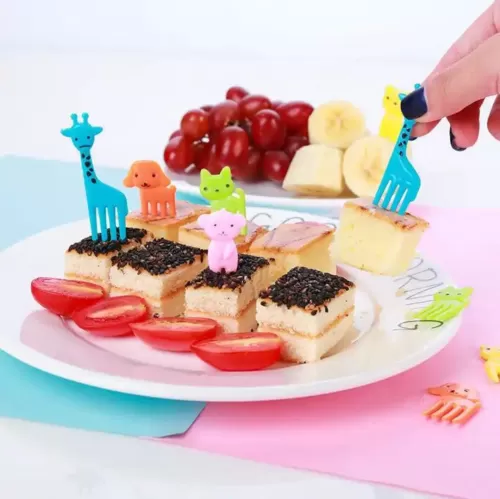 Customized Animals Shape Plastic Forks