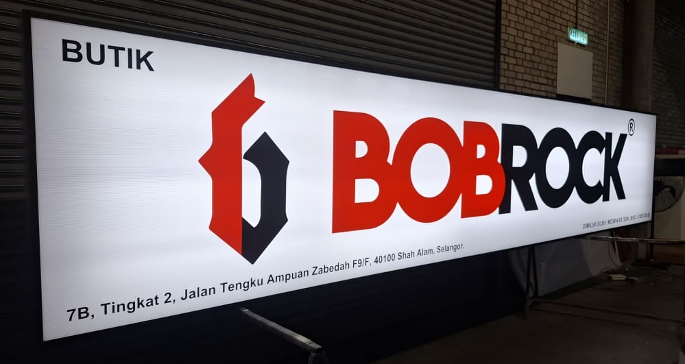 FLAT LIGHTBOX SIGNAGE MANUFACTURER IN TANGKAK, MUAR & PALOH