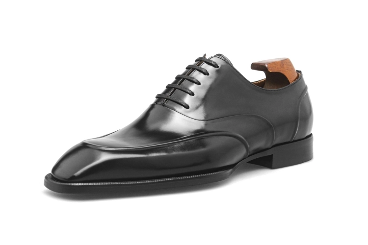 Balmoral Bold line Oxford leather shoes  - WH BESPOKE ES PARTNER TAILOR